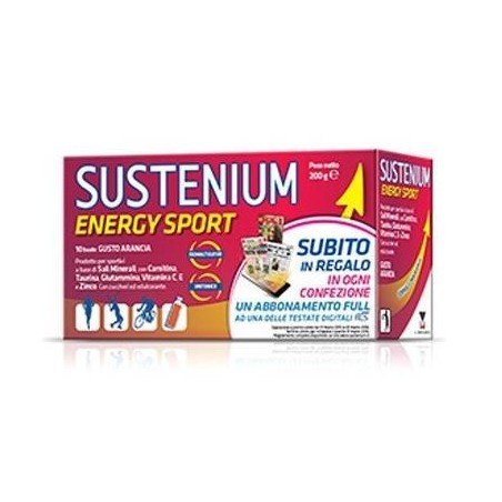 Sustenium Energy Sport 10 Bustine