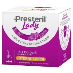 Presteril Lady Assorbente Interno Compact Super Plus 16 Pezzi