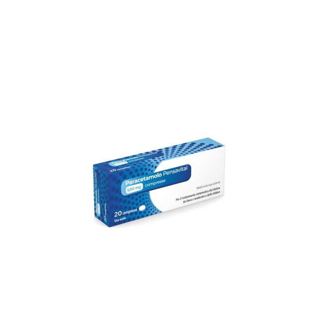 Paracetamolo Pensav 20 Compresse500mg