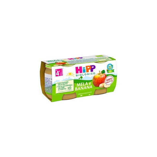 HIPP BIO OMOG MELA/BANANA2X80G