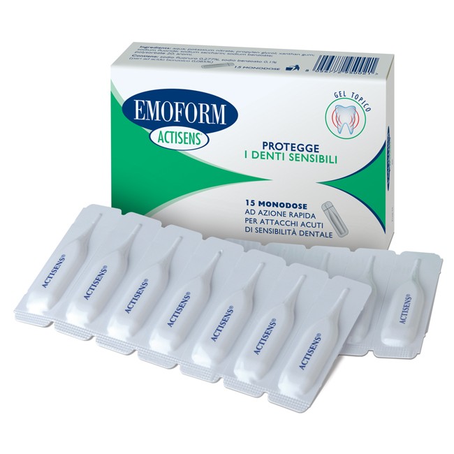 Emoform Actisens Gel 15 Fiale Da 2 Ml Emoform Actisens Gel 15 Fiale Da 2 Ml