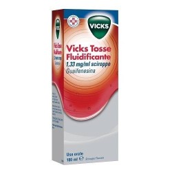 VICKS TOSSE FLUIDIFICANTE*scir 180 ml 200 mg/15 ml