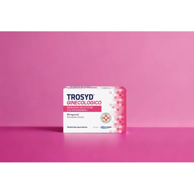 TROSYD GINECOL*15 OV VAG 50MG TROSYD GINECOL*15 OV VAG 50MG
