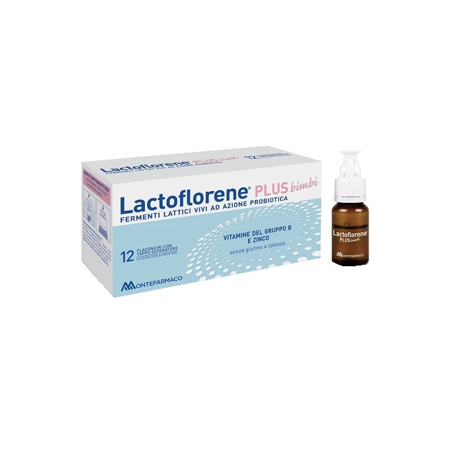 Lactoflorene Plus Bimbi 12 Flaconcini Lactoflorene Plus Bimbi 12 Flaconcini