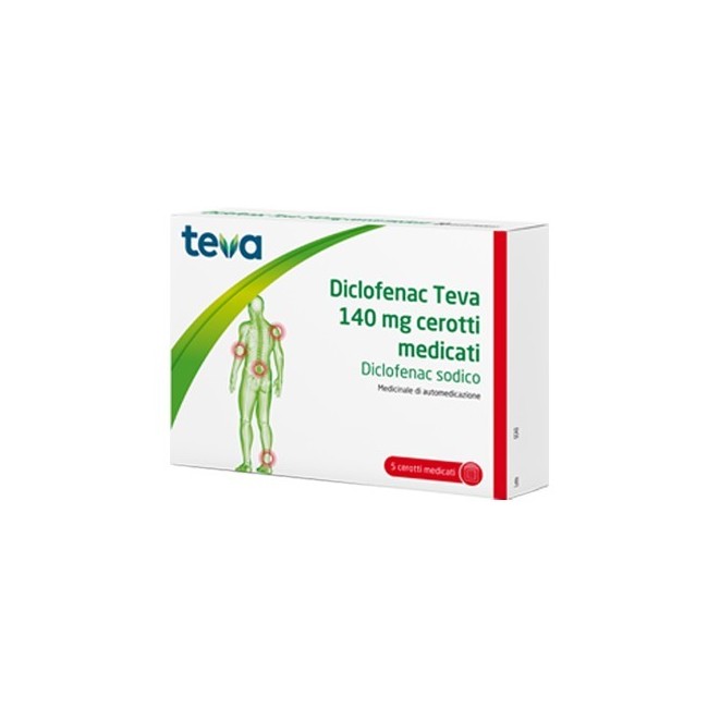 DICLOFENAC TE*5CER MED 140MG