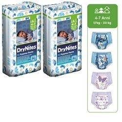 HUGGIES DRYNITES BOY 4/7AN 10P