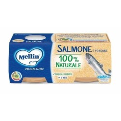 MELLIN OMOG SALMONE 2X80G