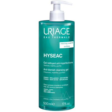 HYSEAC GEL NETTOYANT 500ML HYSEAC GEL NETTOYANT 500ML
