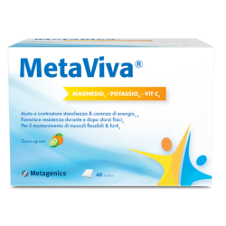 METAVIVA MG K VIT C 40BUST