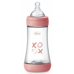 CH BIB P5 240ML MED SIL GIRL CH BIB P5 240ML MED SIL GIRL