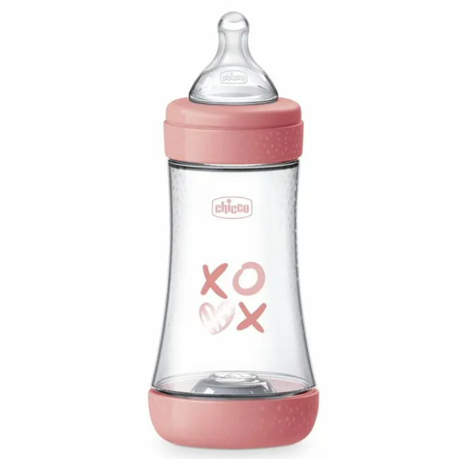 CH BIB P5 240ML MED SIL GIRL CH BIB P5 240ML MED SIL GIRL
