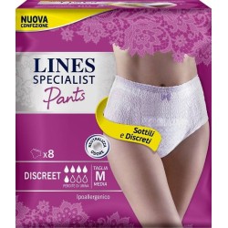 LINES SP PANTS DISCREET M 8P