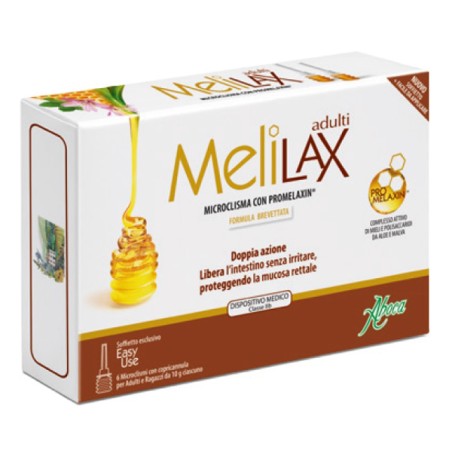 Melilax Adulti Microclismi 6 Pezzi 10 G