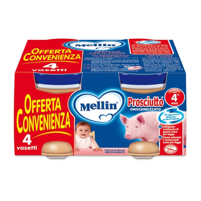 MELLIN OMOG PROSCIUTTO 2X80G MELLIN OMOG PROSCIUTTO 2X80G