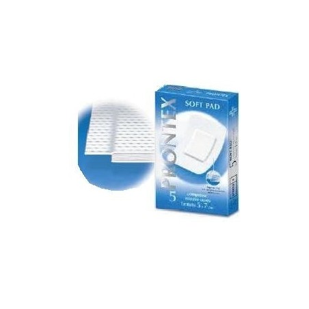 GARZA PRONTEX SOFT 5X7CM 5PZ