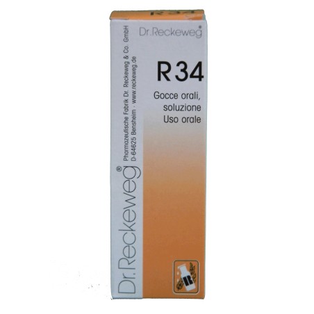 RECKEWEG R34 GOCCE 22ML
