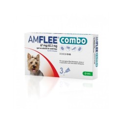 AMFLEE COMBO*spot-on soluz 3 pipette 0,67 ml 67 mg + 60,3 mgcani da 2 a 10 Kg