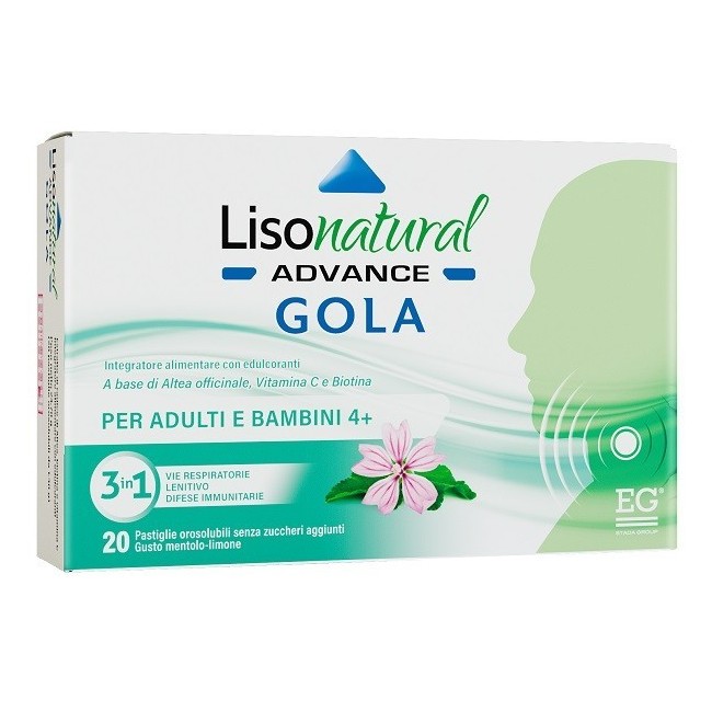 LISONATURAL ADVANCE GOLA 20 PASTIGLIE