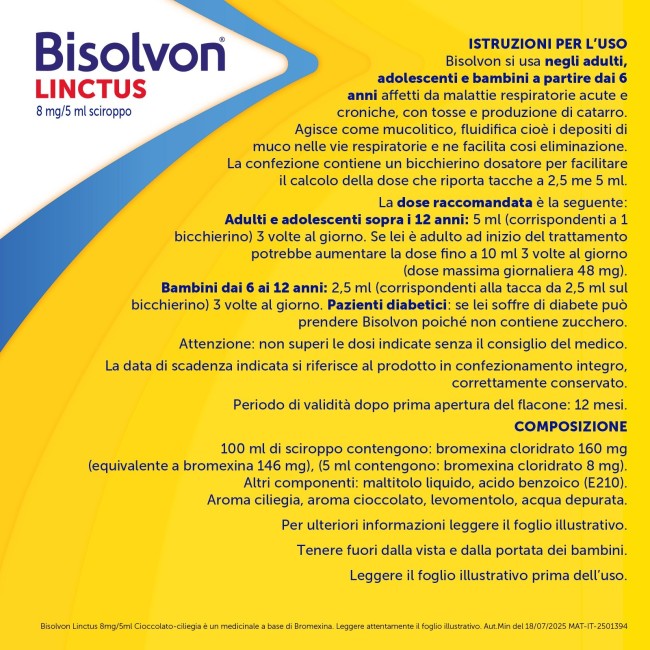 BISOLVON*SCIR FL 200ML 8MG/5ML