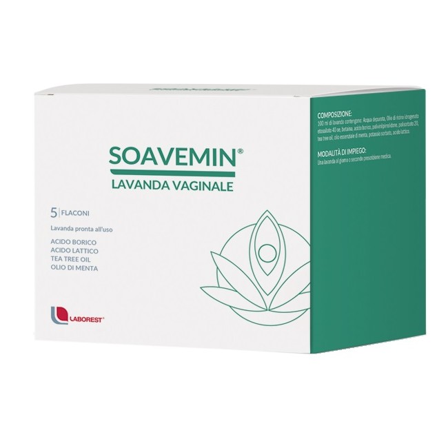 Soavemin Lavanda Vaginale 5 Flaconi 100 Ml