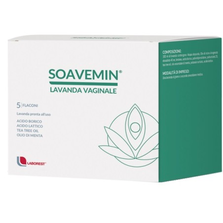 Soavemin Lavanda Vaginale 5 Flaconi 100 Ml