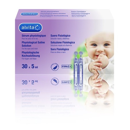 Soluzione Fisiologica Alvita 30 Fiale X 5 Ml