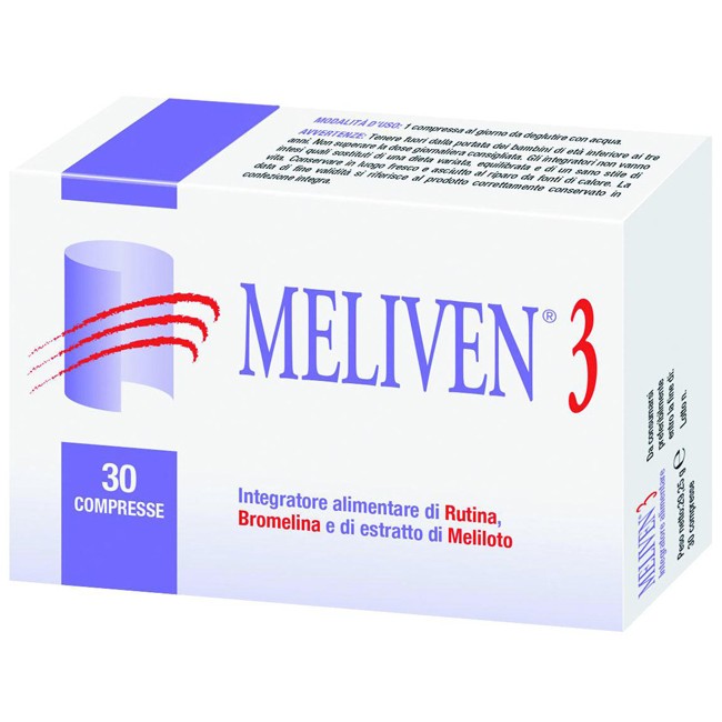 Meliven 3 30 Compresse Meliven 3 30 Compresse