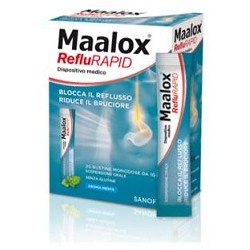 Sospensione Orale Maalox Reflurapid 20 Bustine Monodose Da 10 Ml