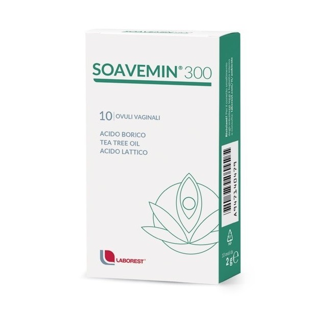 SOAVEMIN 300 OVULI VAGINALI 10 PEZZI