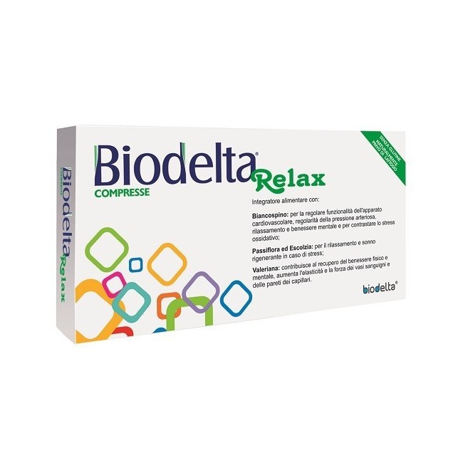 BIODELTA RELAX 30CPR BIODELTA RELAX 30CPR