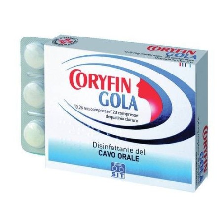CORYFIN GOLA*20CPR OROD 0,25MG CORYFIN GOLA*20CPR OROD 0,25MG