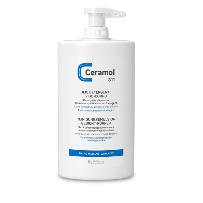Ceramol 311 Olio Detergente Viso/corpo 400 Ml Ceramol 311 Olio Detergente Viso/corpo 400 Ml