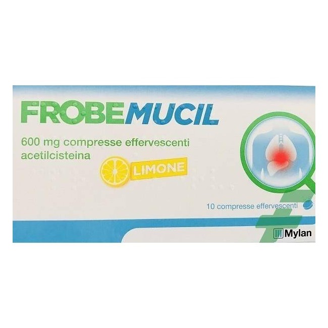 FROBEMUCIL*10CPR EFF 600MG