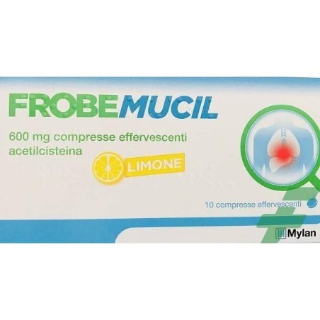 FROBEMUCIL*10CPR EFF 600MG