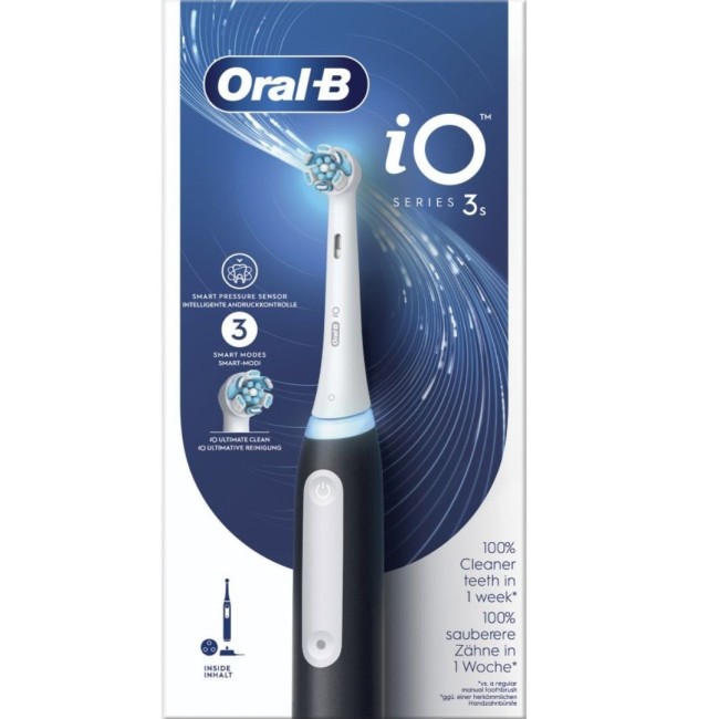 ORALB IO3S BLACK SPAZZOLINO ELETTRICO ORALB IO3S BLACK SPAZZOLINO ELETTRICO