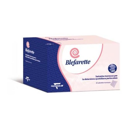 Salviettine Oculari Medicate Blefarette Senza Parabeni Senza Silicone Senza Alcool 30 Pezzi