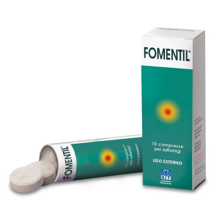 Fomentil 10 Compresse X Suffumigi Fomentil 10 Compresse X Suffumigi