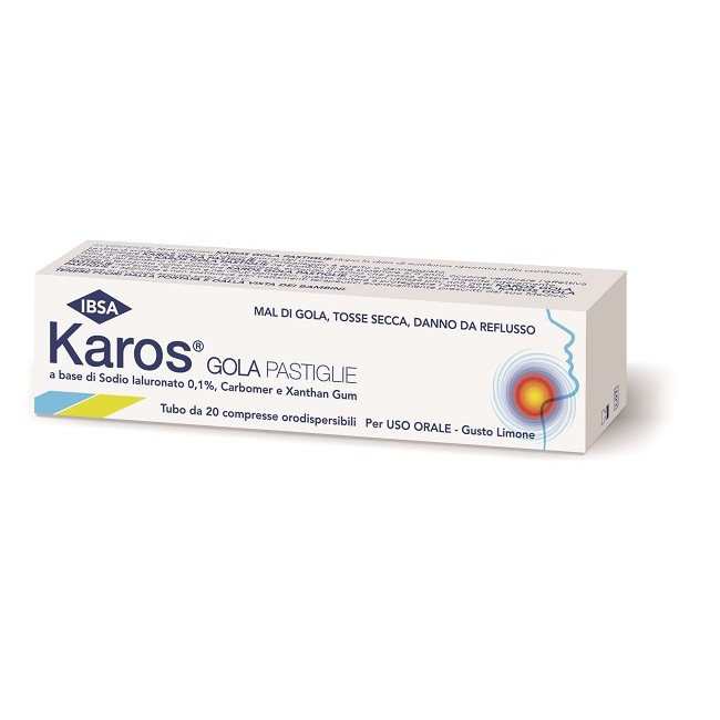 Karos Gola 20 Pastiglie Orodispersibili
