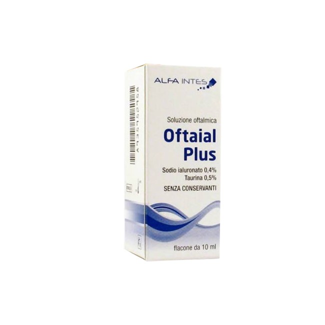 Soluzione Oftalmica Oftaial Plus Acido Ialuronico 0,4% E Taurina 10ml