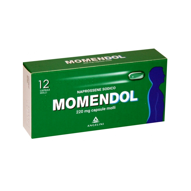 Momendol 12 Capsule Molli 220mg