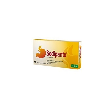 SEDIPANTO*14CPR GASTR 20MG SEDIPANTO*14CPR GASTR 20MG