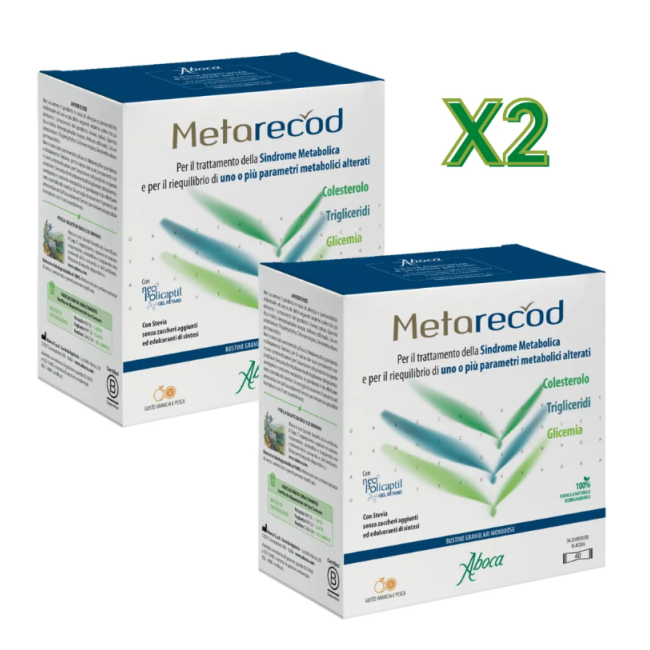 METARECOD 40 BUSTINE GRANULARI DA 2,5 G 2 PEZZI METARECOD 40 BUSTINE GRANULARI DA 2,5 G 2 PEZZI
