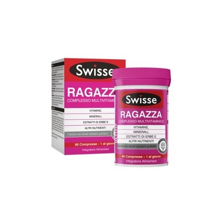 SWISSE MULTIVIT RAGAZZA 60CPR SWISSE MULTIVIT RAGAZZA 60CPR