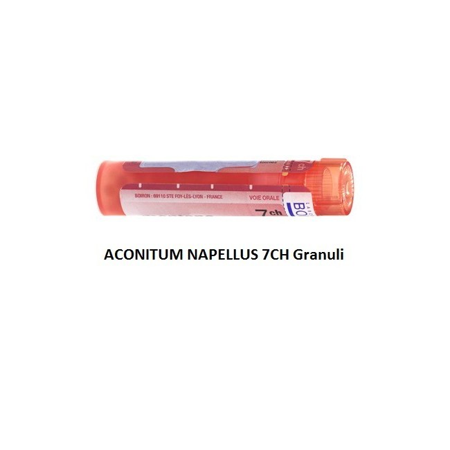 ACONITUM NAPELLUS (BOIRON)*80 granuli 7 CH contenitore multidose 4G ACONITUM NAPELLUS (BOIRON)*80 granuli 7 CH contenitore multidose 4G