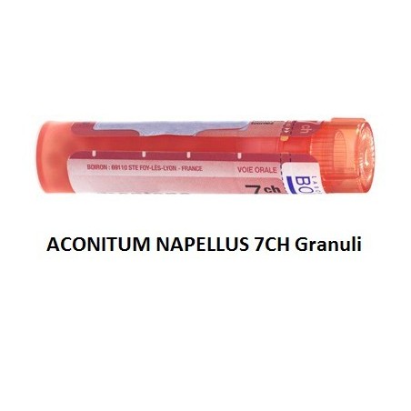 ACONITUM NAPELLUS (BOIRON)*80 granuli 7 CH contenitore multidose 4G ACONITUM NAPELLUS (BOIRON)*80 granuli 7 CH contenitore multidose 4G