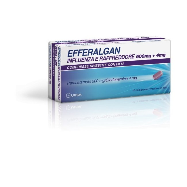EFFERALGAN INFLUENZA E R*16CPR