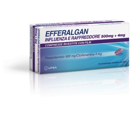 EFFERALGAN INFLUENZA E R*16CPR