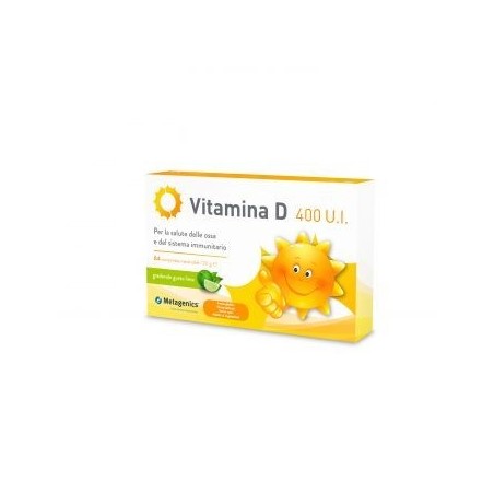 VITAMINA D 400 UI 84 COMPRESSE MASTICABILI GUSTO LIME