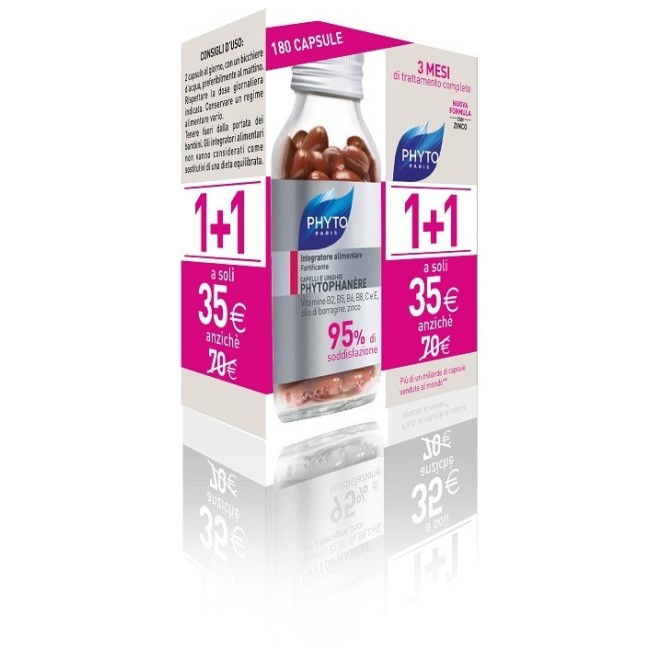 PHYTO PARIS PHYTOPHANERE INTEGRATORE ALIMENTARE CAPELLI/UNGHIE 90+90 CAPSULE