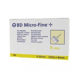 BD MICROFINE AGO G30 8MM 100PZ